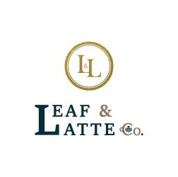 LEAF AND LATTE CO LOGO